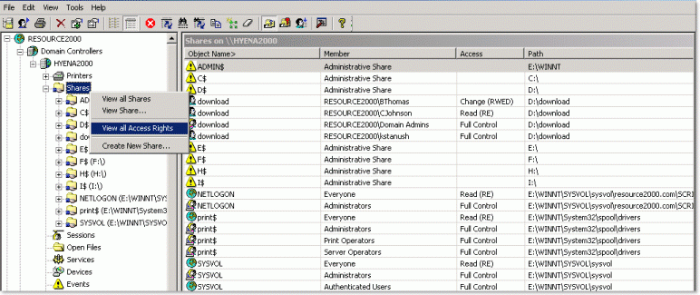 Hyena Filemanagement